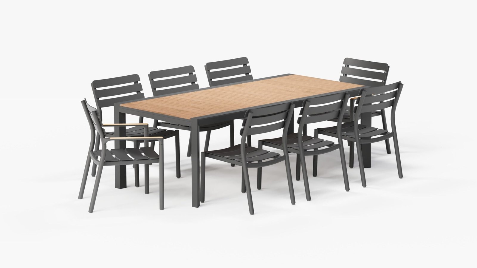 Low Profile Outdoor Dining Table