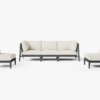 Aluminum Patio Sofa Set